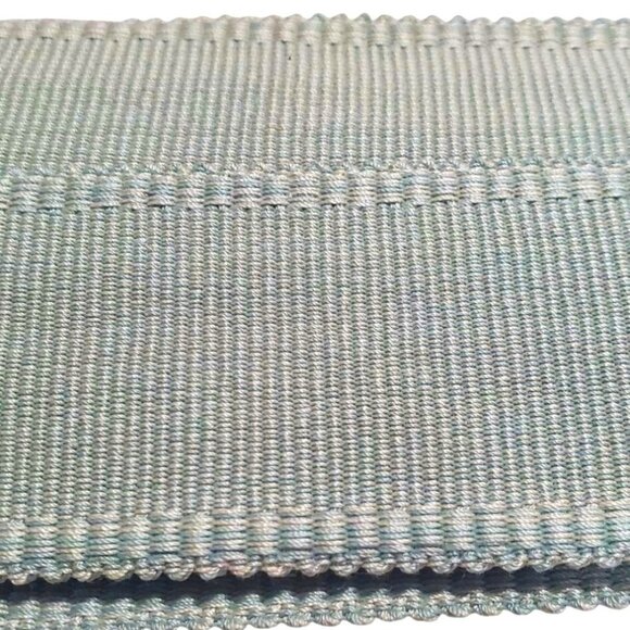 Samuel & Sons 2 + 2.1 Yard Turquoise Mist 1.5" Cambridge Strie Braid Trimming - Picture 3 of 11